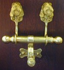 Italian Spinone, Spinone Italiano Bronze Duet Door Knocker