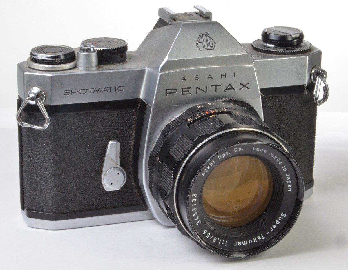 ペンタックス SP Ⅱ SPOTMATIC/SMC TAKUMAR 55mm Pentax Spotmatic SP II Film Camera w/55mm f1.8 Super Takumar