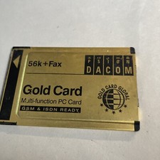 Gold Card 56K  Fax Multi-Function PC Card Dacom MB145