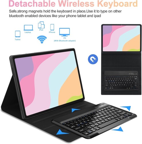 Galaxy Tab S10 Ultra Keyboard Case 14.6” 2024 (SM-X920/X926B/X926N/X920N), for S - Picture 5 of 8