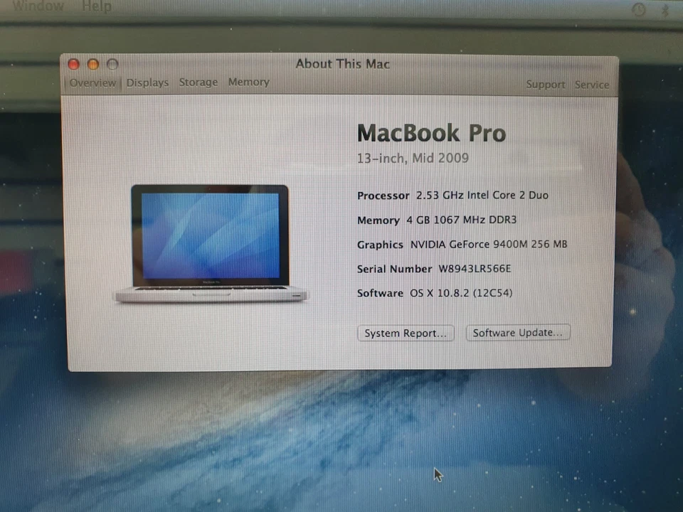 Apple MacBook Pro A1278 13" 2009 RAM Memory 2GB DDR3 PC3-8500s HMT125S6BFR8C-G7 - Image 2 of 4