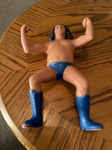Vintage 1984 Andre The Giant Wrestling Figure Rubb...