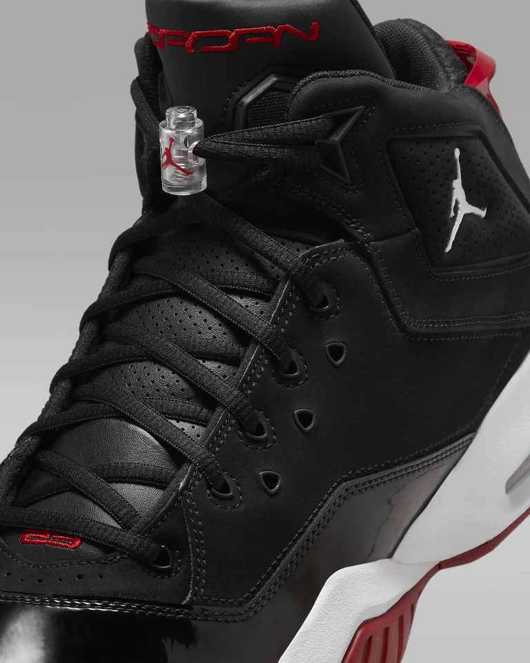 Nike Air Jordan B'Loyal Bred Playoff Black Gym Red White 315317-026 Men's NBY - Image 3 of 4