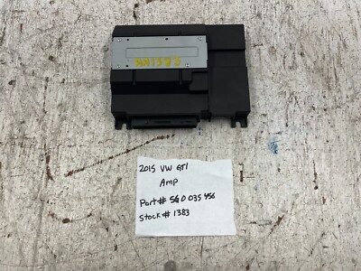 15-17 VOLKSWAGEN VW GTI JETTA MK7 Stereo Radio Verstärker Alpine 5G0035456