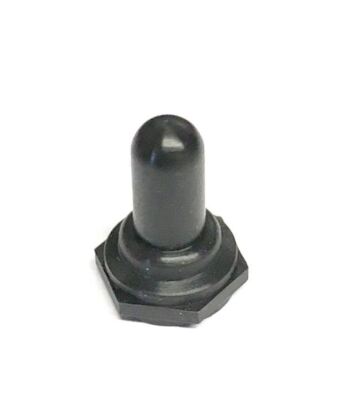 Toggle Switch Boot, Black, Fits Carling Technologies, Blue Sea, and ...