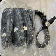 5pack 10 ft Speakon to 1/4" Male Speaker Cables Professional Audio Amplifier New