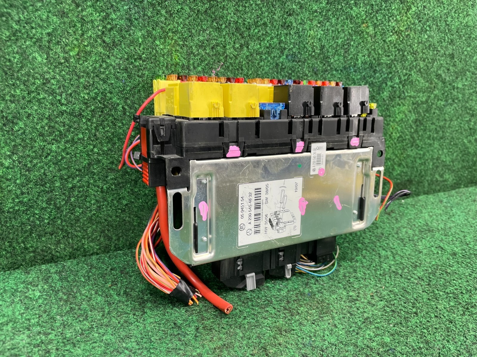 🛑 2003-2012 Mercedes R230 SL500 SLR Front Left SAM Fuse Box Control Module OEM