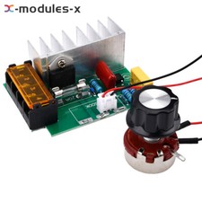 4000W AC 0-220V SCR Electric Voltage Regulator Motor Speed Controller Dimmer New
