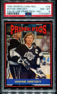 PSA 8 NM MINT 1992 SPORTS CARD REVIEW VALUE LINE PRIME PICS
