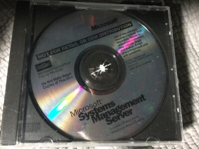 Microsoft SystemManagementServer v 2 media