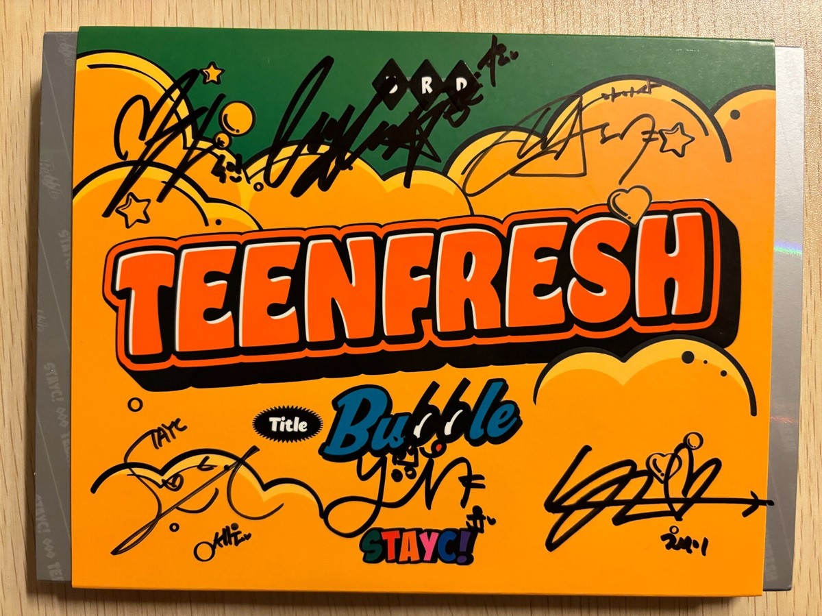 直筆サイン入り STAYC TEENFRESH US限定アルバム ジェイ STAYC [TEENFRESH] Autographed Signed Album | eBay