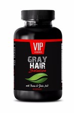 Biotin hair-GRAY HAIR SOLUTION DIETARY SUPPLEMENT-Restore natural hair 1 Bott