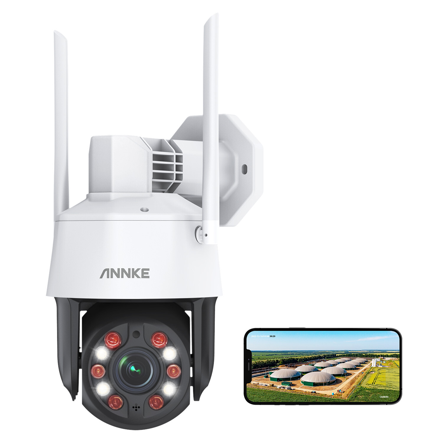 ANNKE 5MP PTZ Wireless Security Camera 20X Optical Zoom Two-Way