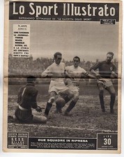 [MAB38] RIVISTA LO SPORT ILLUSTRATO ANNO 1951 N. 5 TORINO - FIORENTINA