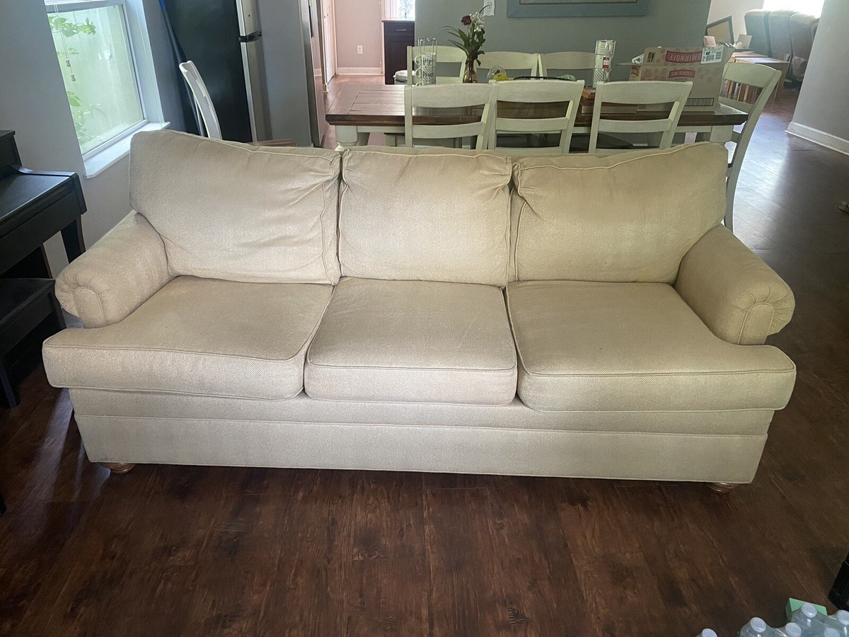 Ethan Allen クラシックベージュソファ Ethan Allen クラシックベージュソファ 家具
