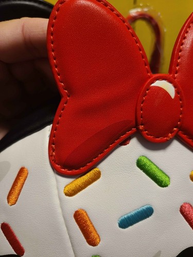 Loungefly Disney Minnie Mouse Sprinkle Cupcake Backpack NWT *READ* - Picture 3 of 24