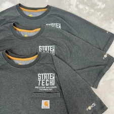Carhartt Force Shirt Adult Medium Gray State Technical College Missouri Linn