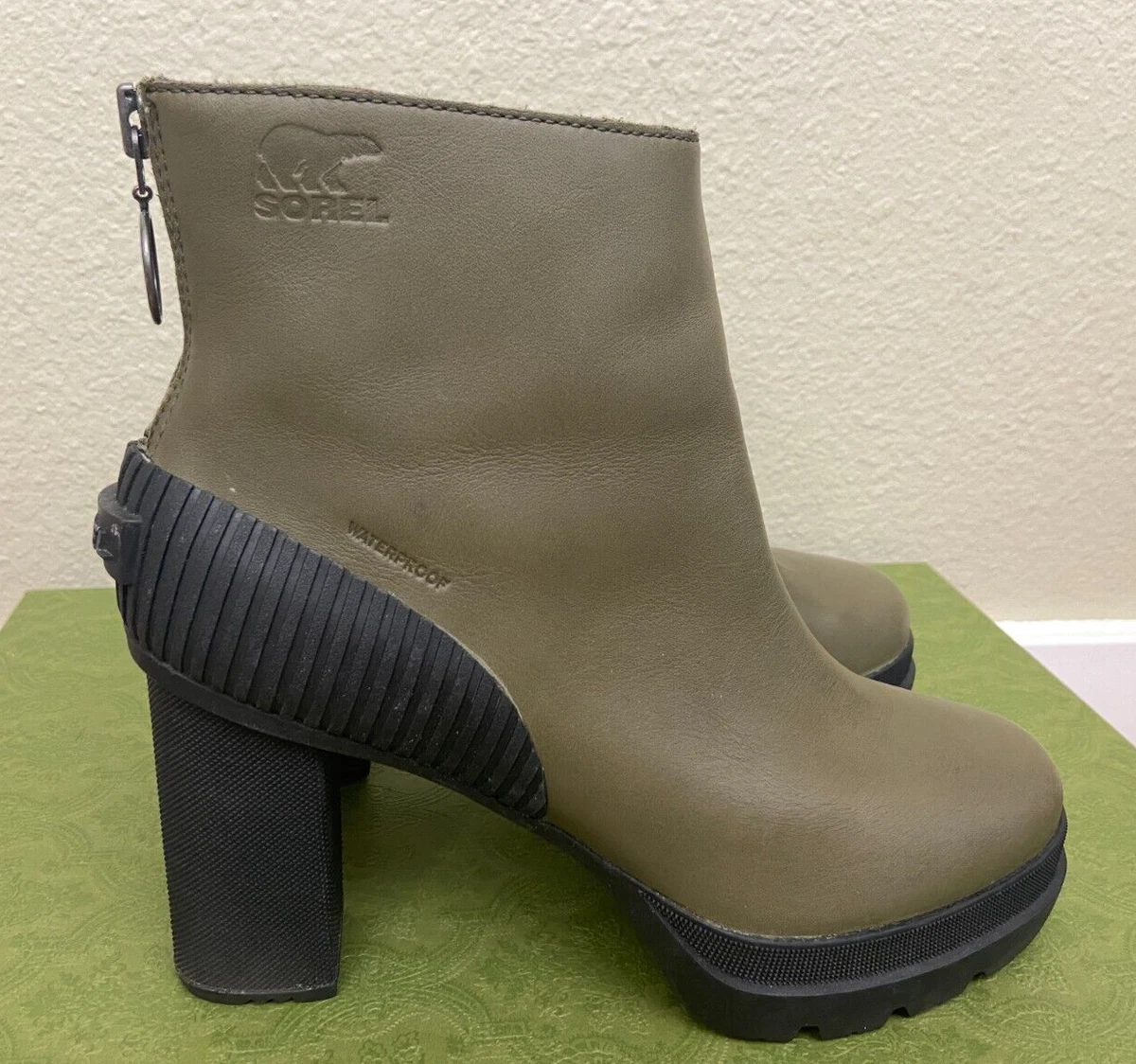 Sorel dacie waterproof leather bootie new arrivals