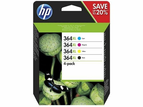 Genuine Original HP 364XL BCMY High Capacity Ink Cartridges N9J74AE Multipack - Picture 13 of 24
