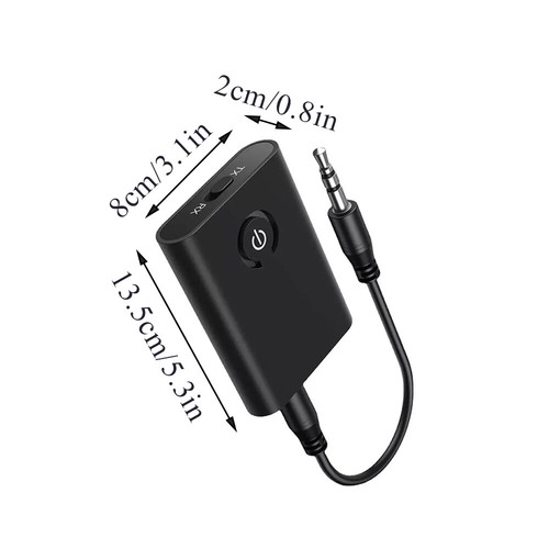 2-In-1-Wireless-Bluetooth-5.0-Transceiver-Adapter Mit 3 5-Mm-Aux-Audio- 🔥 - Bild 3 von 18