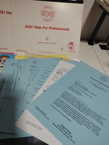 SOS Help For Parents Professionals Kit - Cassette Tape Manuals Books Worksheets - 第 3/13 張圖片