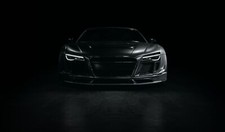 Cars audi r8 sports Desk Mat Stitched