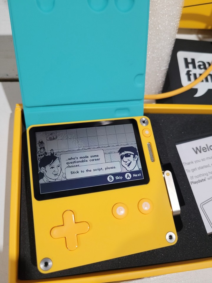 Playdate Console Adult Owned Gently Used Cover Included