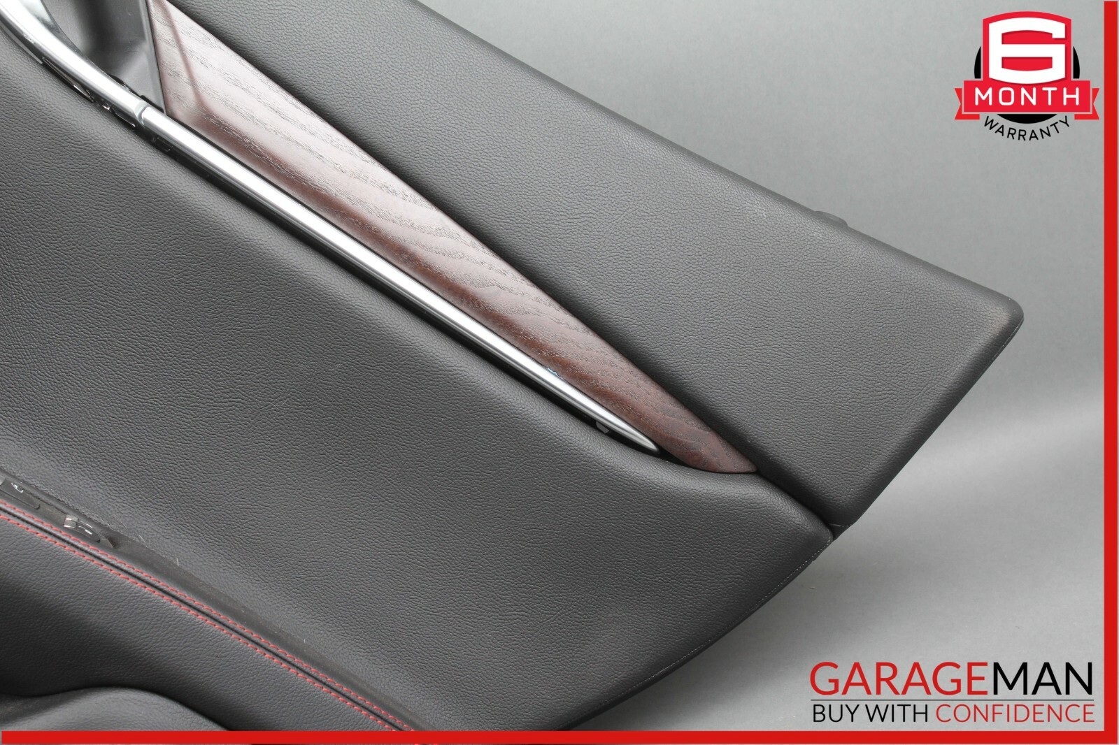 14-18 Maserati Ghibli Rear Right Side Interior Door Panel Cover Assembly Black