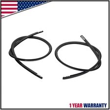 Set of 2 Rh & Lh Door Roof Side Molding For Honda Civic EK2 EK3 EK4 EK9 96-00