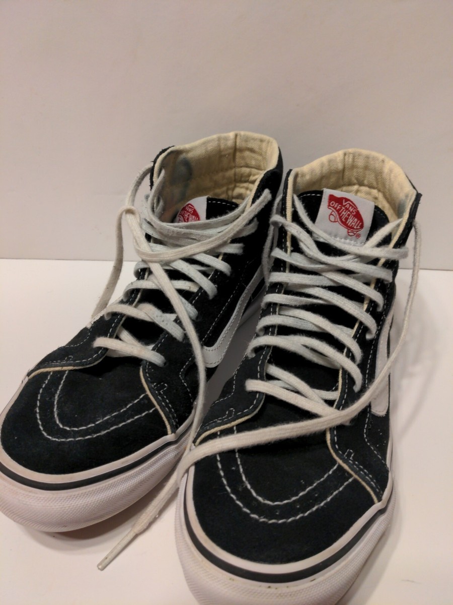 Vans Off The Wall Pro-Classic Black High Hi Top Suede Shoes  display picture 1