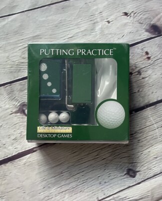 Life in Miniature PUTTING PRACTICE DESKTOP GAMES! 2004 Toysmith BRAND ...