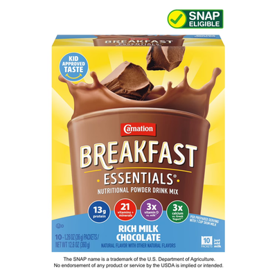 #ad Carnation Breakfast Essentials Powder Protein Nutritional Shake Drink Mix Packet $5.33