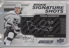 2019 Upper Deck Engrained Rookie Signature Shots /249 Tobias Bjornfot Auto 4p5