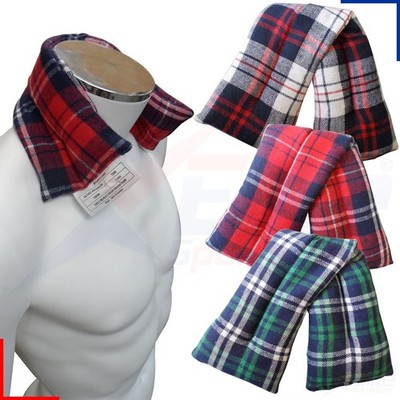 Heiß oder kalt Tartan Fleece Weizen Wärme Pack Tasche Muskel Gelenk Schmerzlinderung Winter