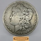 1891-O Morgan Silver Dollar - #C58501NQ