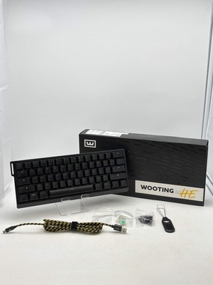 Wooting 60HE Mechanical Gaming Keyboard w/Original Box and acessories