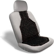 Beaded Seat Cushion Car Driver Seat Cover with Durable  Double 1 Pack Black
