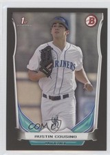 2014 Bowman Draft Asia Exclusive Black Austin Cousino #DP82 4z4