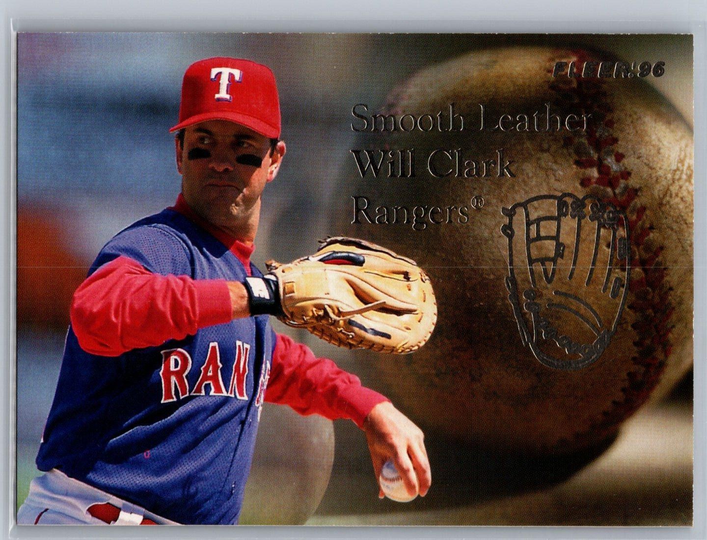 1996 Fleer Update #3 Will Clark Smooth Leather