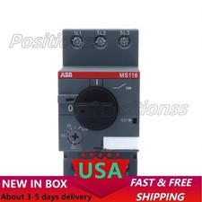 ABB MS116-2.5 Manual Motor Starter 1.6-2.5A 1SAM250000R1007 new #