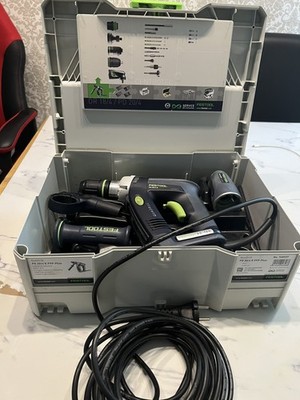 Festool Quadrill PD 20/4 + AU-43FFP Schlagbohrmaschine Bohrmaschine