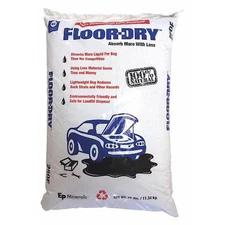 Ep Minerals 9825 Loose Absorbent, 9 Qt Volume Absorbed Per Pkg, 25 Lb Wt,