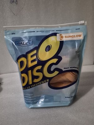 Walex Deo-Disc Portable Air Freshener Discs - DARK ICE - Odor Control for RV