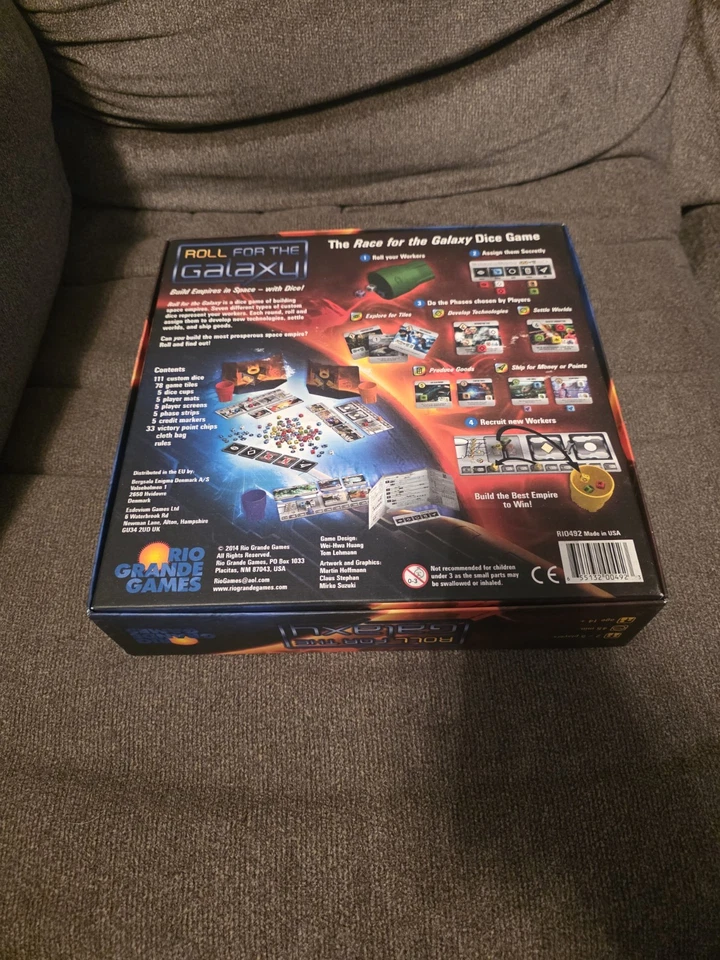 Roll For The Galaxy Dice Game - Rio Grande Games (2014) Complete - Image 2 of 4