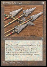 Serrated Arrows - Light Play MTG Homelands