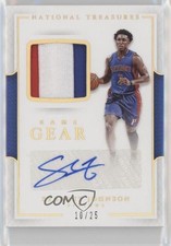 2016 Panini National Treasures Game Gear Prime 10/25 Stanley Johnson #1 Auto 0v1
