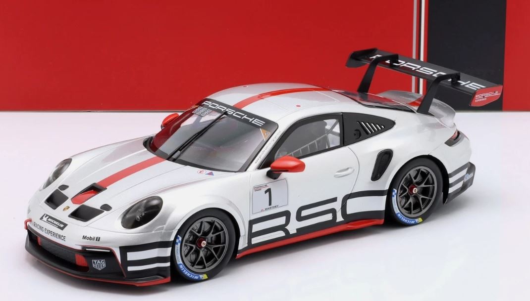 Porsche 911 GT3 Cup 2023 IXO 1/18 de collection haute finition