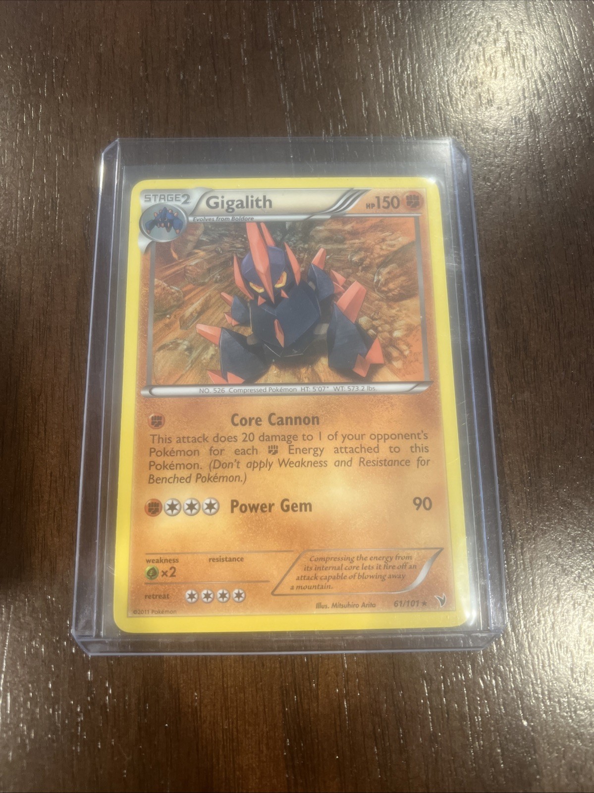 Gigalith 61/101 Noble Victories Regular