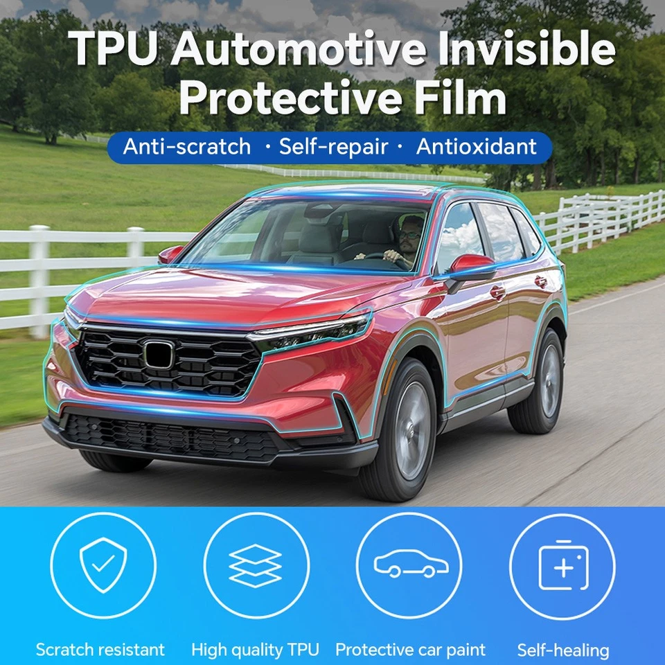 Матовая защитная пленка 8,5 мил PPF PreCut Full Car для Honda CR-V 2023-2025 - Изображение 3 из 4