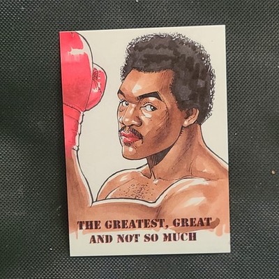 2025 The Greatest, Great, & Not So Much RRPARKS -art card George Foreman #4